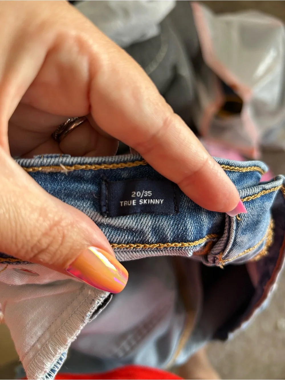 GAP Light Blue Ankle Crop Women's Jeans